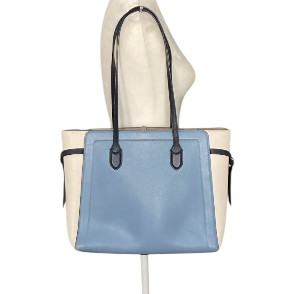 Kate Spade Knott Colorblocked Morning Sky Large Tote - Picture 3 of 13
